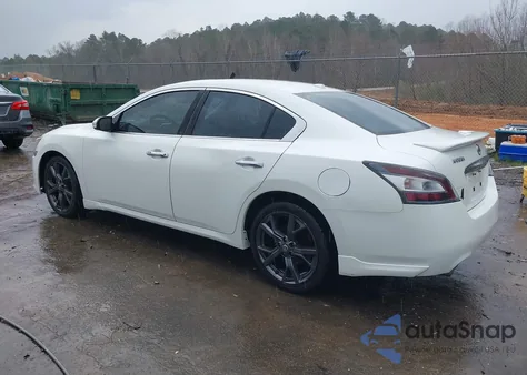 2014 Nissan Maxima 3.5 Sv from USA, damaged, VIN 1N4AA5AP4EC465502